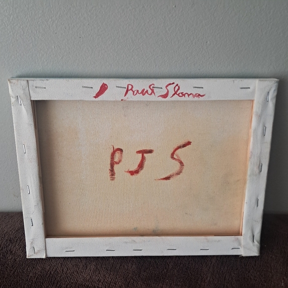 Bob Ross Inspired Hand Painted Canvas Oil Paint Landscape - Picture 5 of 5